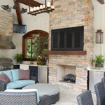 Home Plans Remodel - Outdoor Kitchen